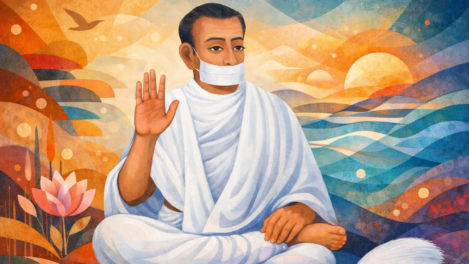 Jain Terapanth founder Acharya Bhikshu portrait